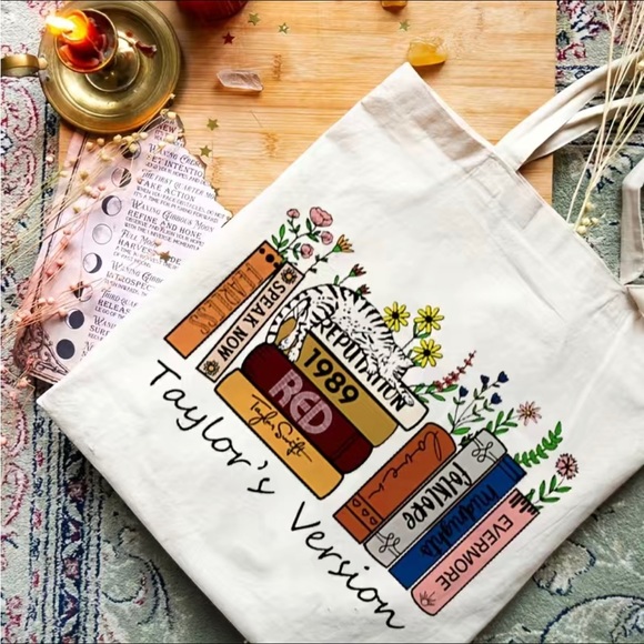 NIB Taylor Swift Taylor’s Version Tote Bag - Picture 3 of 6